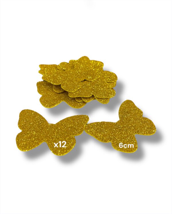 MARIPOSAS x12u DE 6cm