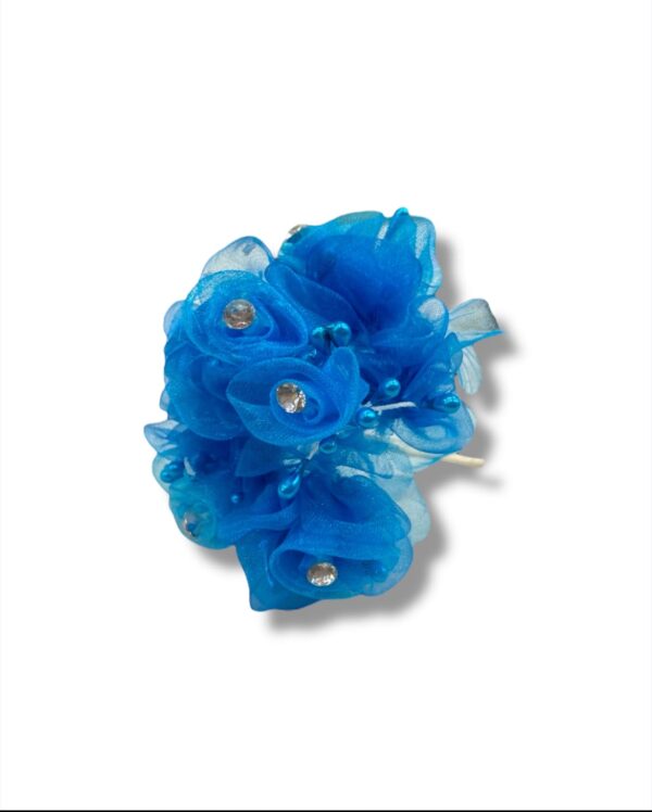 DE TUL AZULES CON BRILLITO