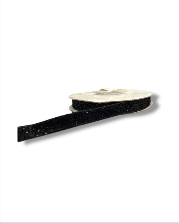 NEGRA CON GLITER 1cm