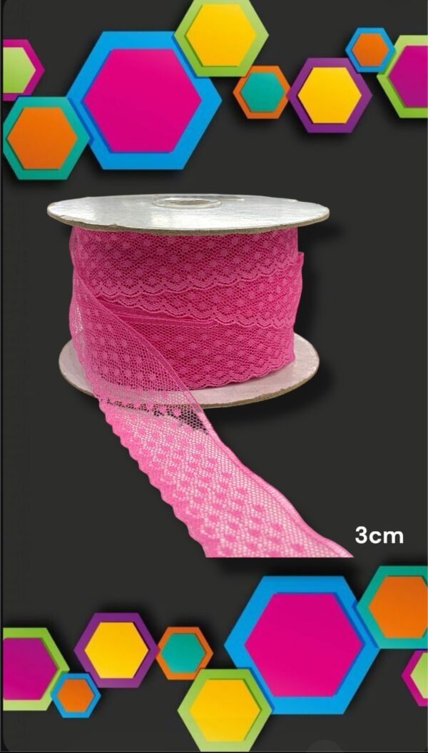 CINTA DE PUNTILLA DE 3cm