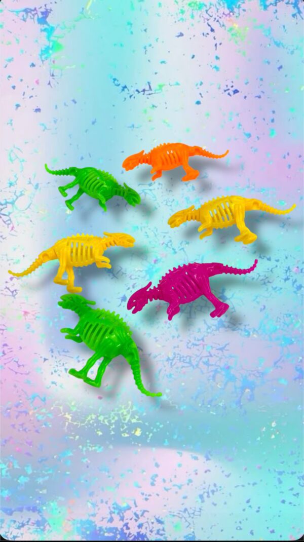 SORPRESITAS - MIX PIÑATA x10 ESQUELETO DINOSAURIO