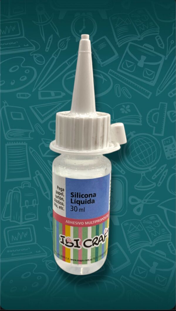 PAPELERIA SILICONA LIQUIDA 30ml