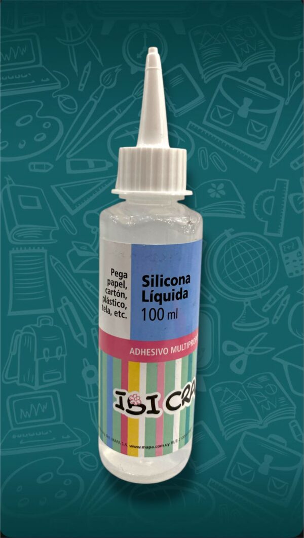 PAPELERIA SILICONA LIQUIDA 100ml