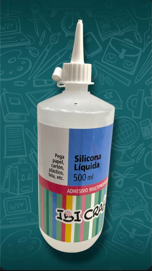 PAPELERIA SILICONA LIQUIDA 500ml