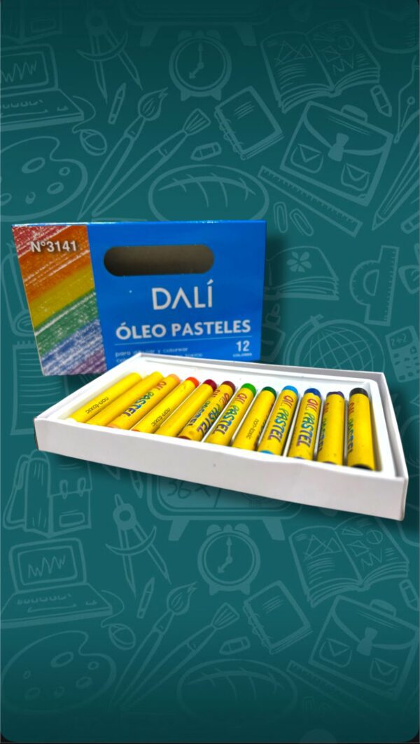 CRAYOLAS DALI OLEO PASTEL