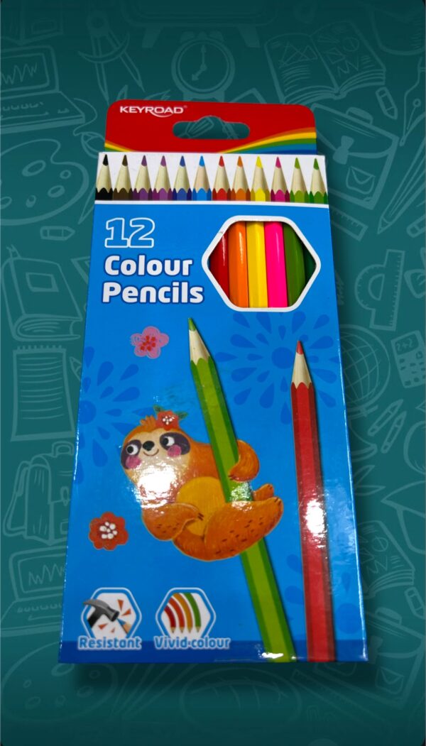 COLORES COLOUR PENCILS x12