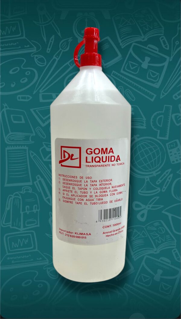 ARTICULOS DE PAPELERIA GOMA LIQUISA 1L