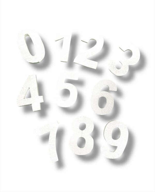 NUMERO EN ESPUMA LISO