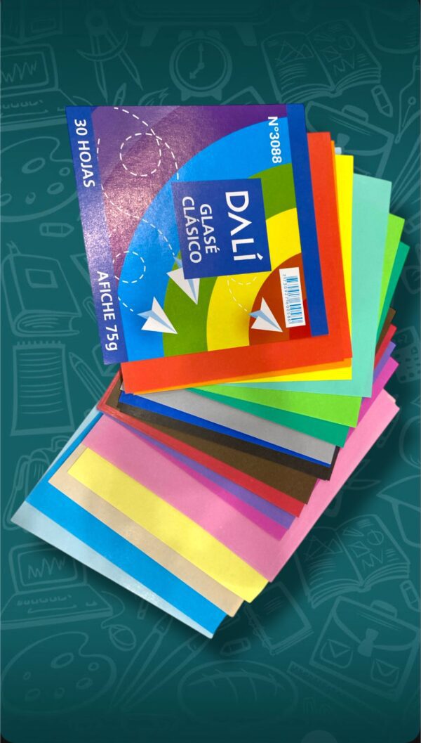 ARTICULOS DE PAPELERIA GLACE COMUN