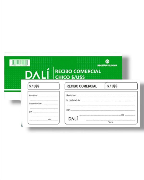 DALI RECIBO COMERCIAL