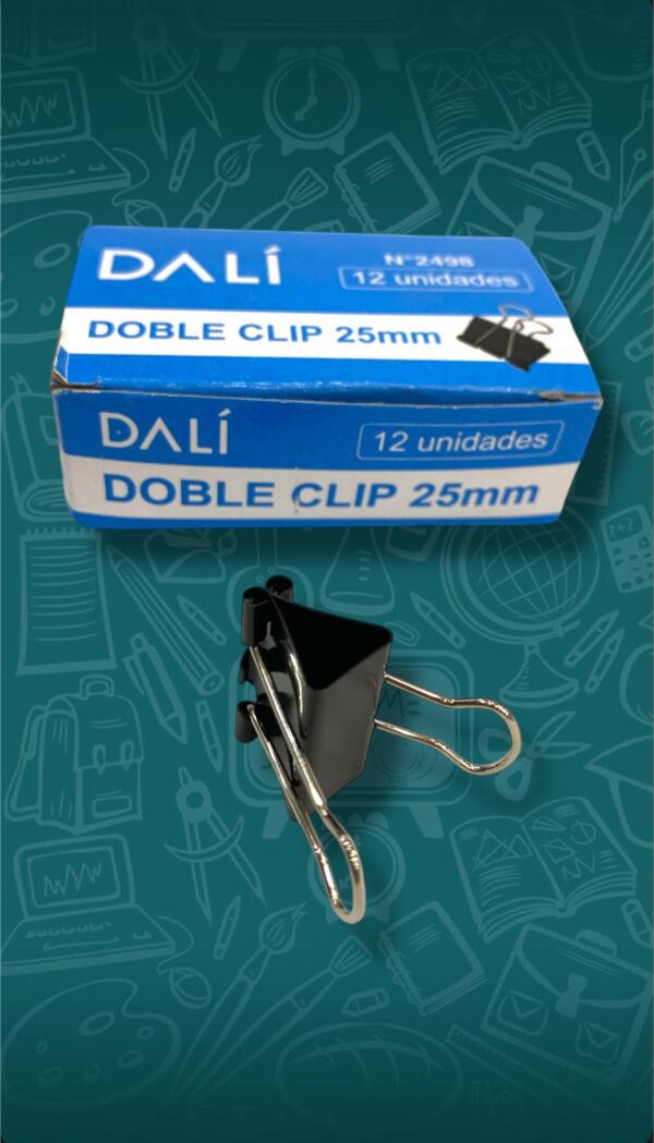 ARTICULOS DE PAPELERIA DALI DOBLE CLIPS