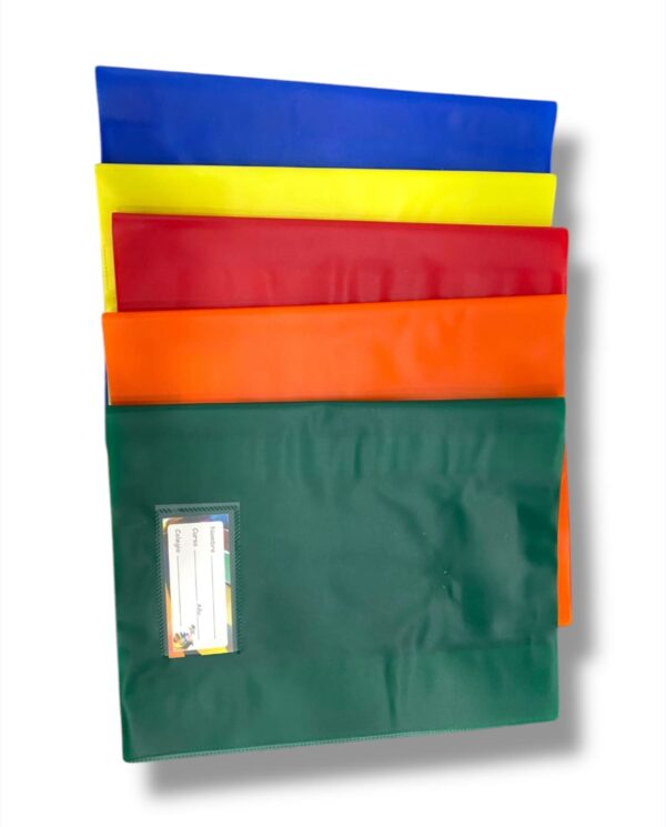 FORRO DE CUADERNOS EN COLORES