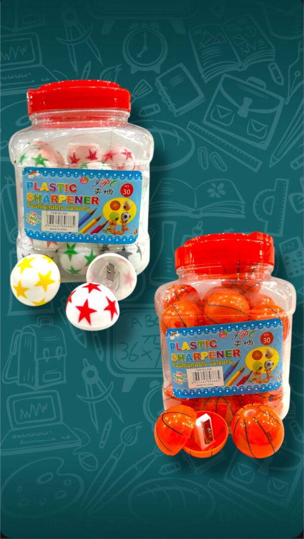 ARTICULOS DE PAPELERIA SACAPUNTAS DE PELOTAS