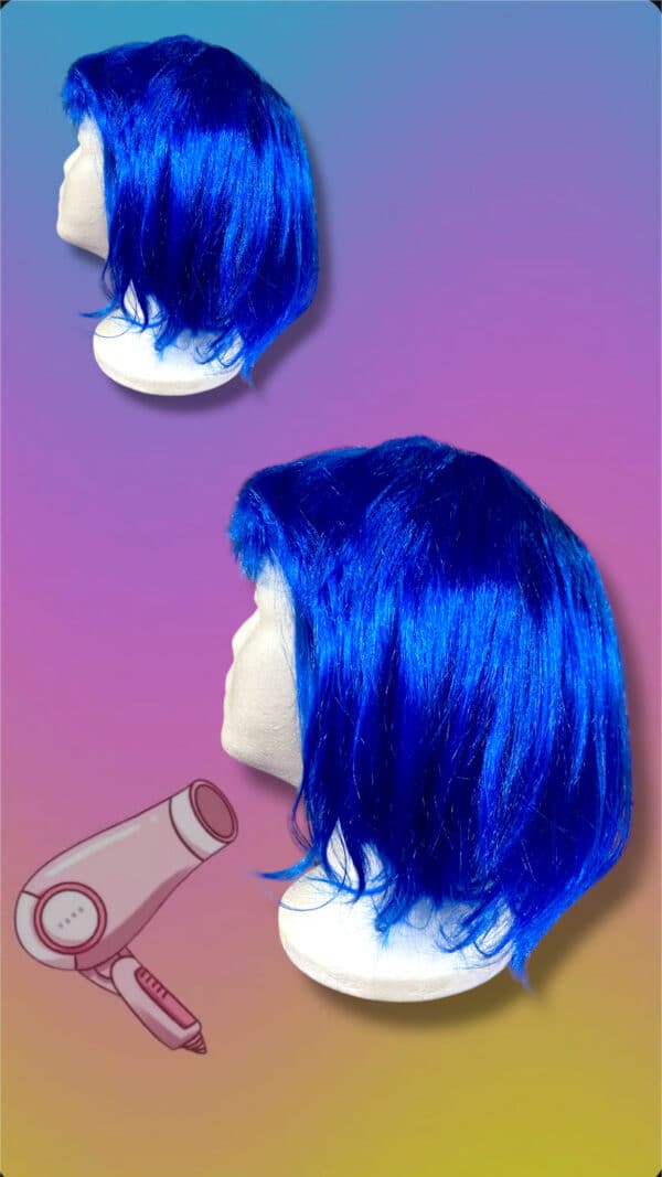 PELUCA CORTA - AZUL