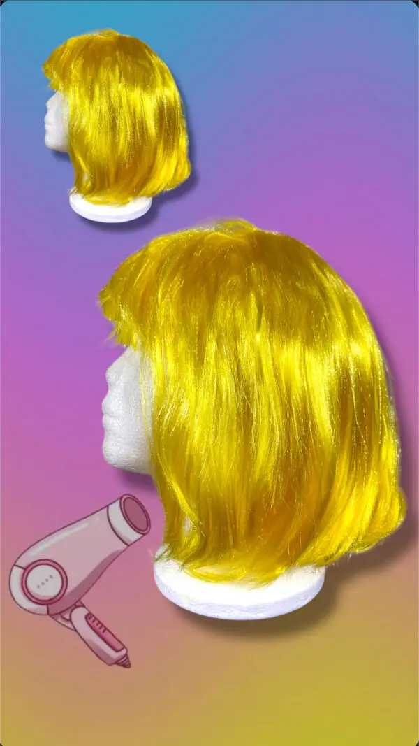 PELUCA CORTA - RUBIA