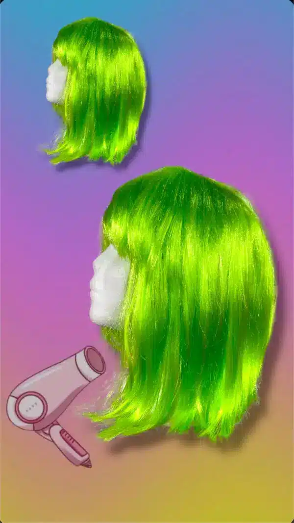 PELUCA CORTA - VERDE