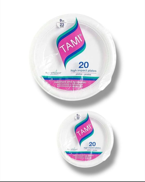 TAMI BLANCOS x20 DE 23cm
