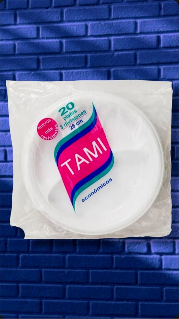 PLATOS - TAMI x20 DE 26cm