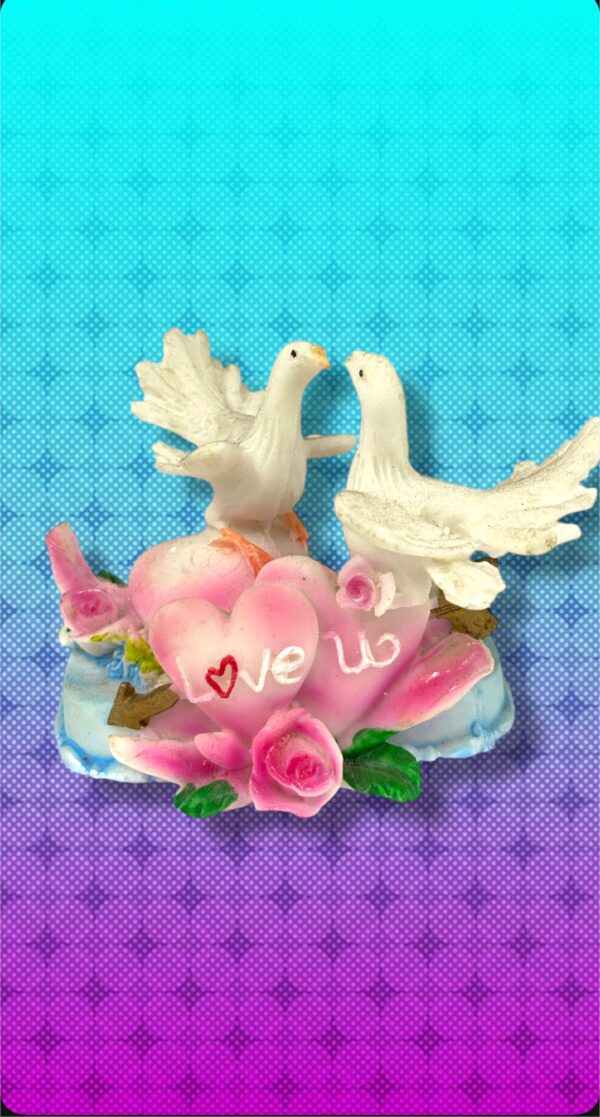 PORCELANA PALOMITAS LOVE