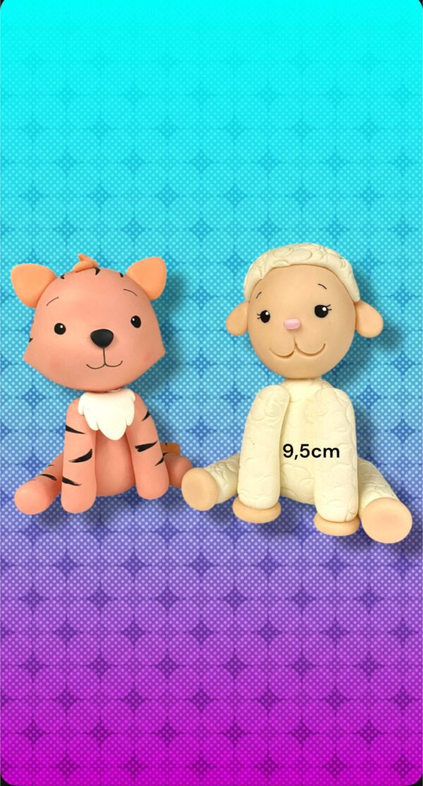 PORCELANA ANIMALES 9,5CM
