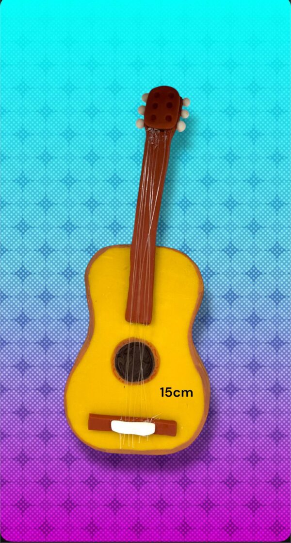 PORCELANA GUITARRA 15CM