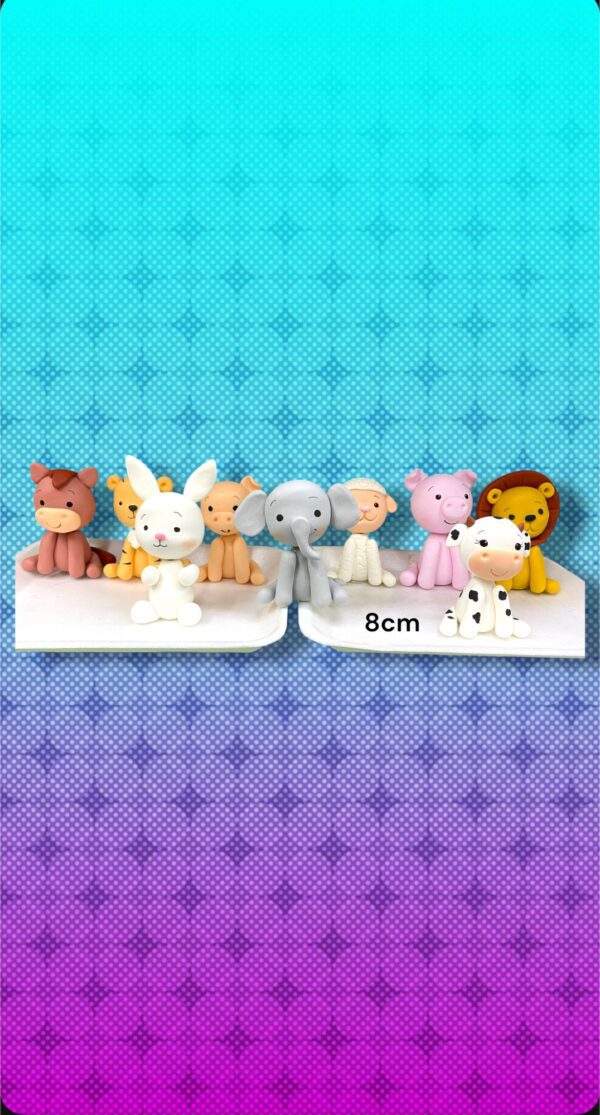 PORCELANA ANIMALITOS 8CM