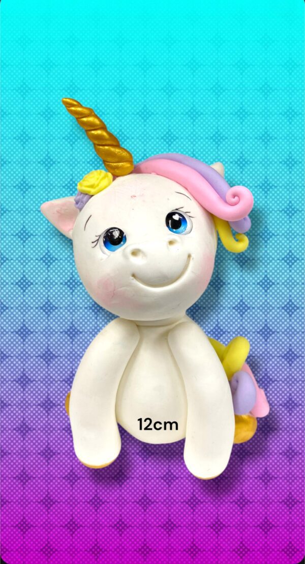 PORCELANA UNICORNIO 12CM