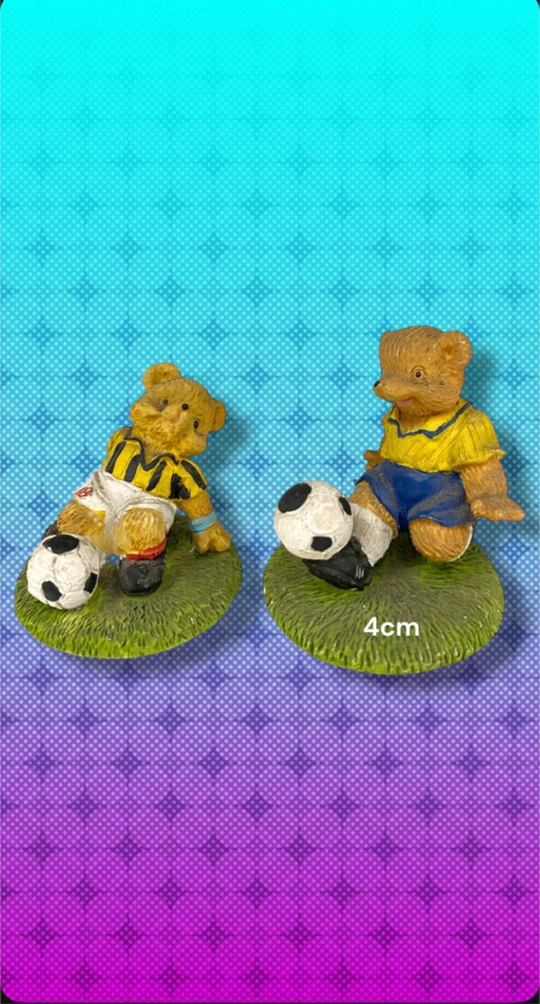 PORCELANA OSITO FUTBOLERO 4CM