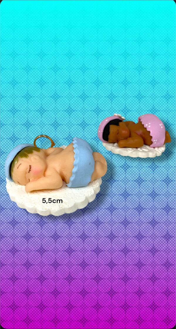 PORCELANA BEBES DORMIDO 5,5CM