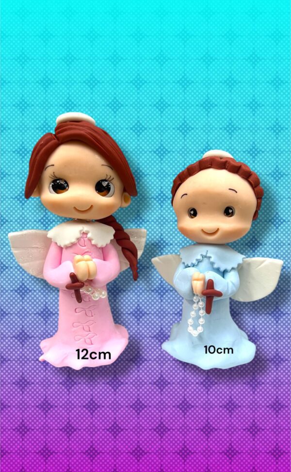 PORCELANA ANGELES 12 Y 10CM