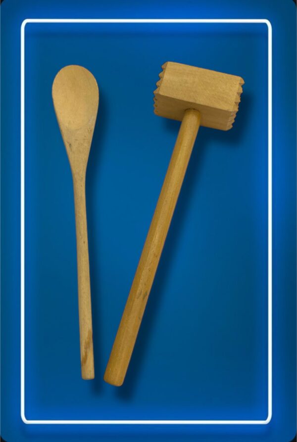 ARTICULOS VARIOS CUCHARON Y MARTILLO