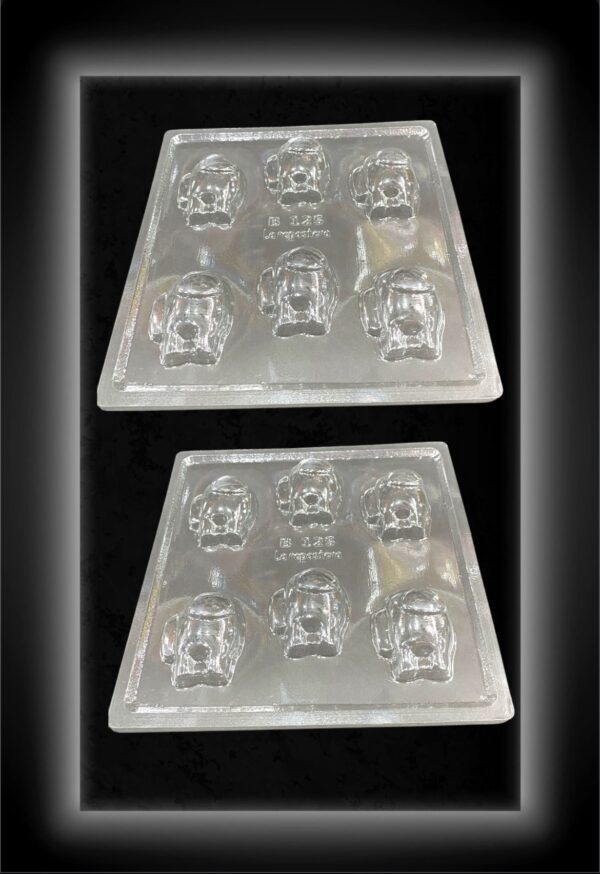 MOLDE ACETATO TRANSPARENTE AMONGUS