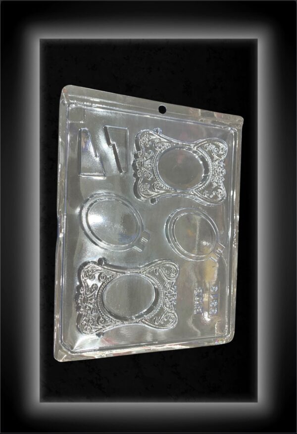 MOLDE ACETATO TRANSPARENTE ESPEJITOS