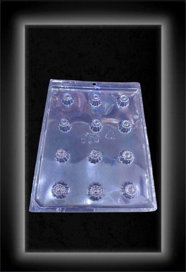 MOLDE ACETATO AZULADO MINI MUFFINS