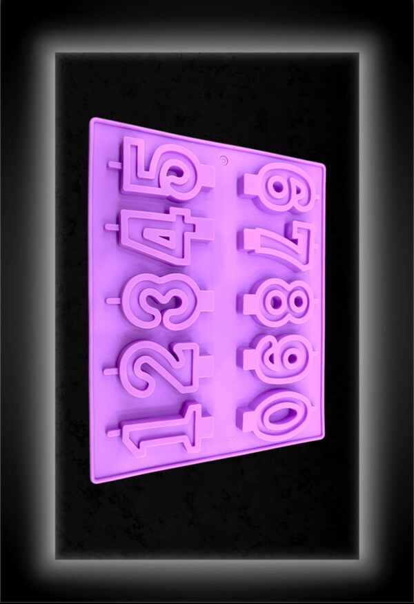 MOLDE SILICONA NUMEROS