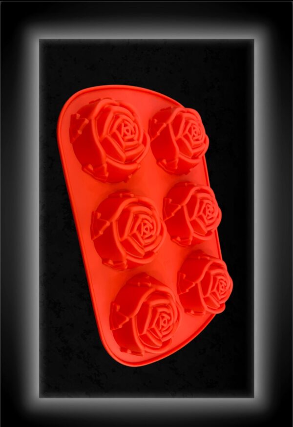 MOLDE SILICONA ROSAS