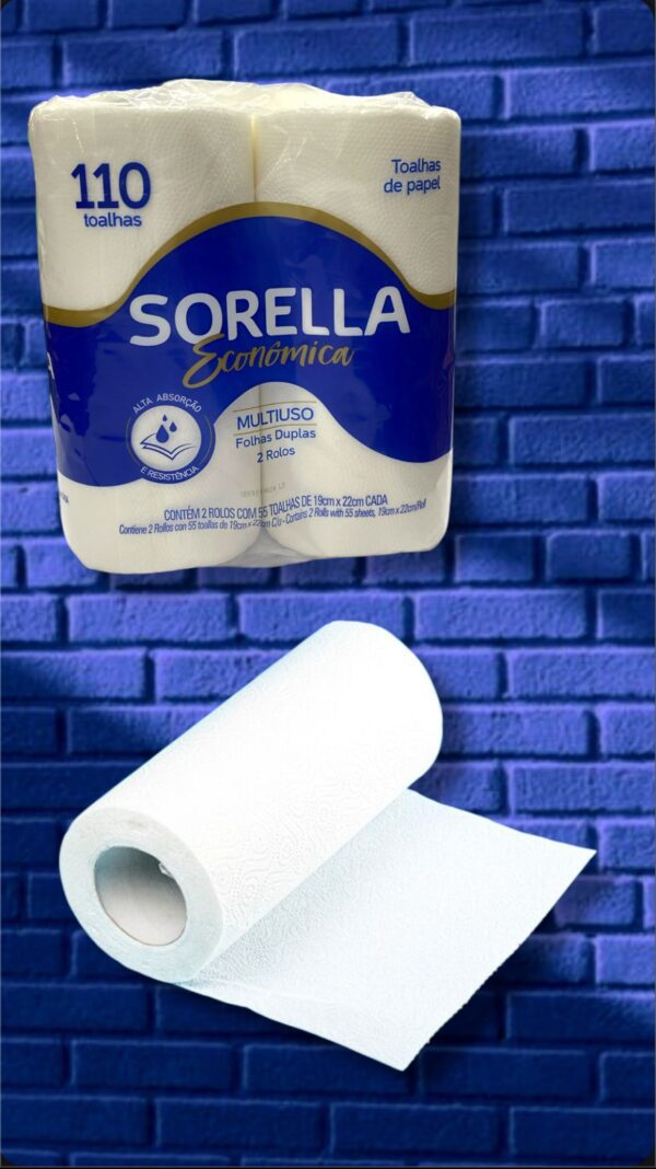 SERVILLETAS - SORELLA 100un ROLLO