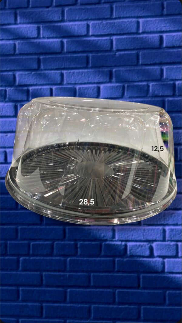 SOPORTE TORTA - CON CUPULA 28.5x12.5