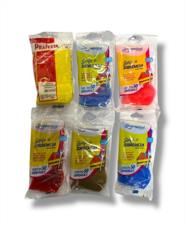 STRAWPLAST ACRILICO DE COLORES x50