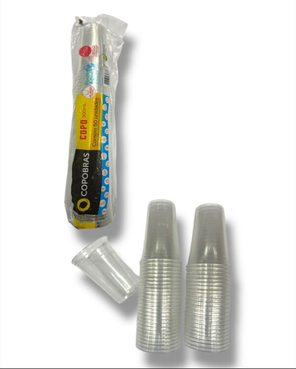 COPOBRAS 300ml TRANSPARENTES
