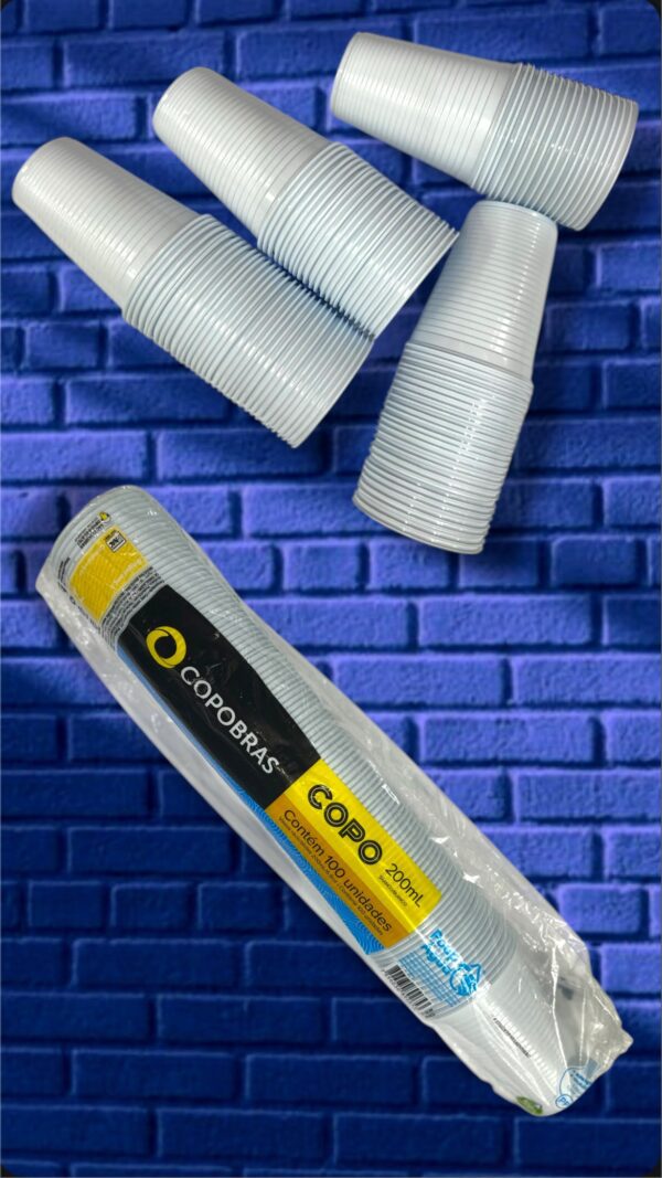VASOS DESCARTABLES - COPOBRAS 200ml