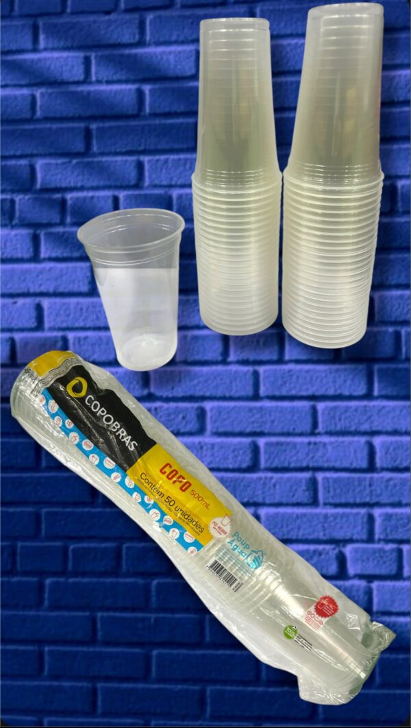 VASOS DESCARTABLES - COPOBRAS 500ml