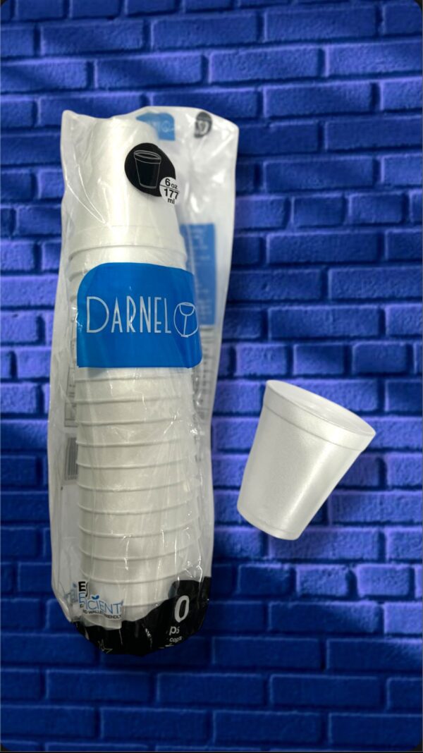 VASOS TERGOPOL - DE 6oz x20 UN
