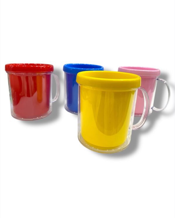 ESTILO TAZA CON HAGARRE DE COLORES