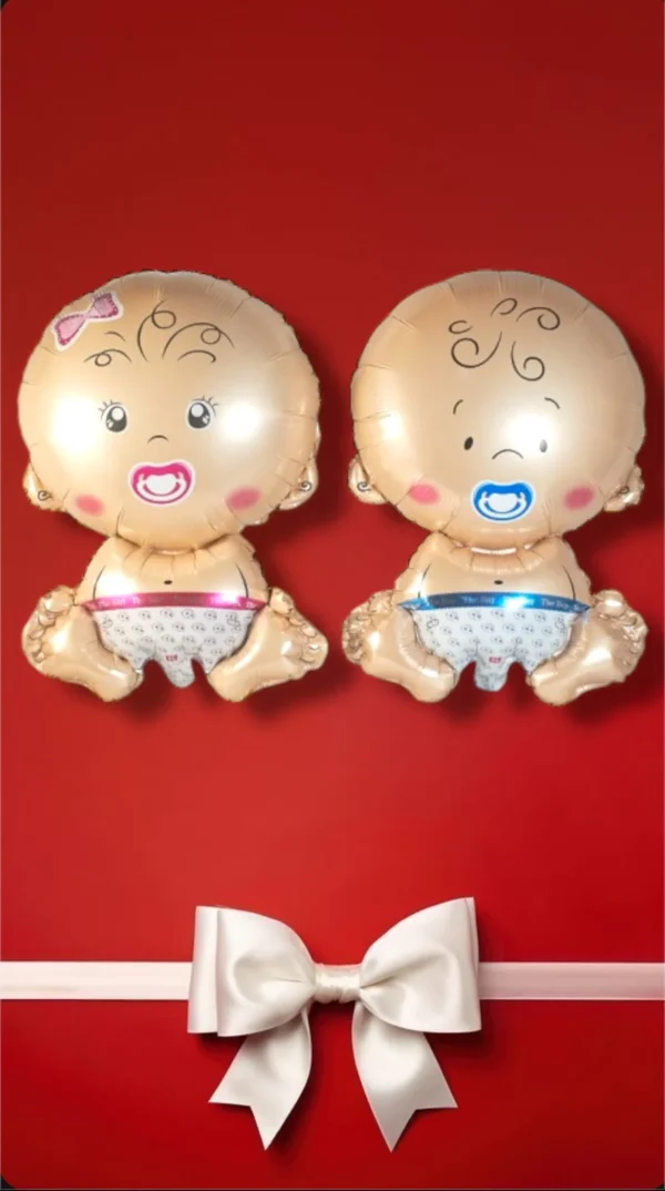 GLOBOS METALIZADO BEBES