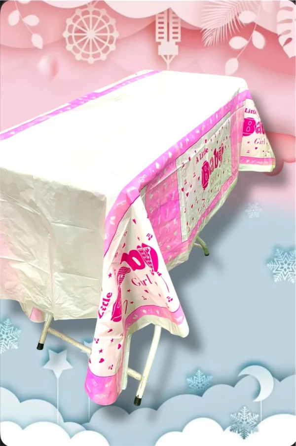 MANTEL CON DISEÑO PARA BABY SHOWER
